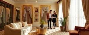 Motorized ceiling-mounted curtains with remote control system