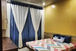 Blackout curtains for Pune monsoon season — moisture-proof and light-blocking
